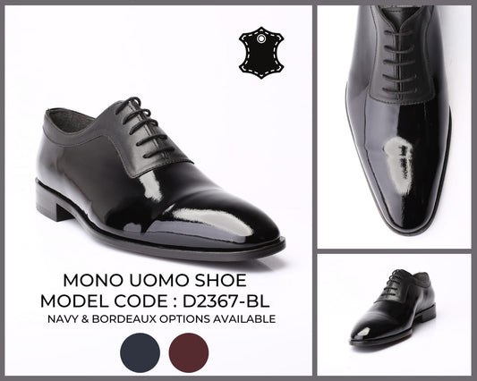 Mono Uomo Shoe - Model Code: D2367-BL