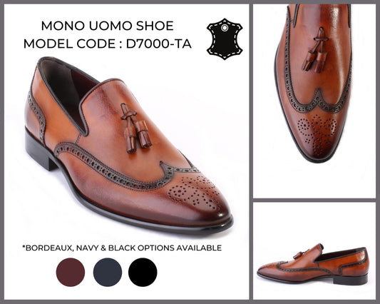 Mono Uomo Shoe - Model Code: D7000-TA